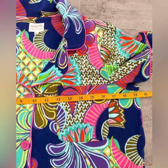 TRINA TURK x BedHead Shorty PJ Set - Zanzibar Stretch Jersey Size S - Picture 8 of 16